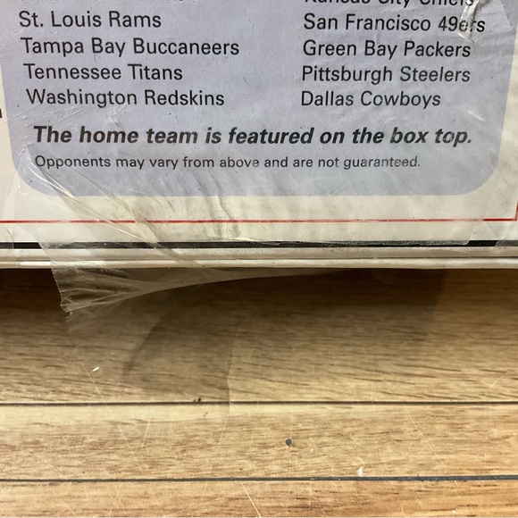 New! Vintage Cowboys Checkers Board Game Dallas NFL Football NEW Sealed - Picture 8 of 8